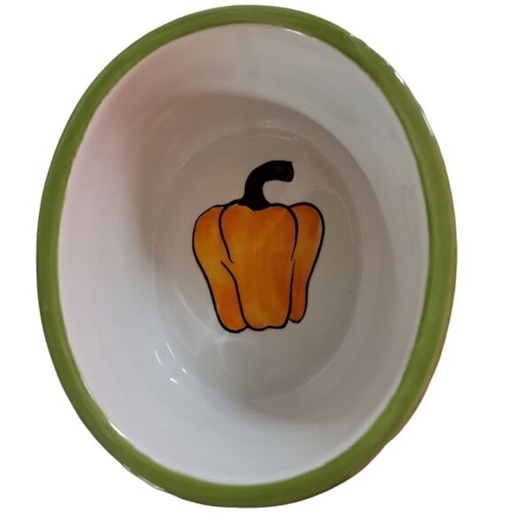 Orange Pepper Small Casserole Dish - Picture 4 of 6